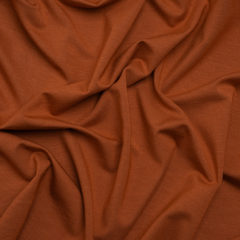 Stretch Bamboo Jersey - Burnt Orange - Willow Collection - Joann Fabrics