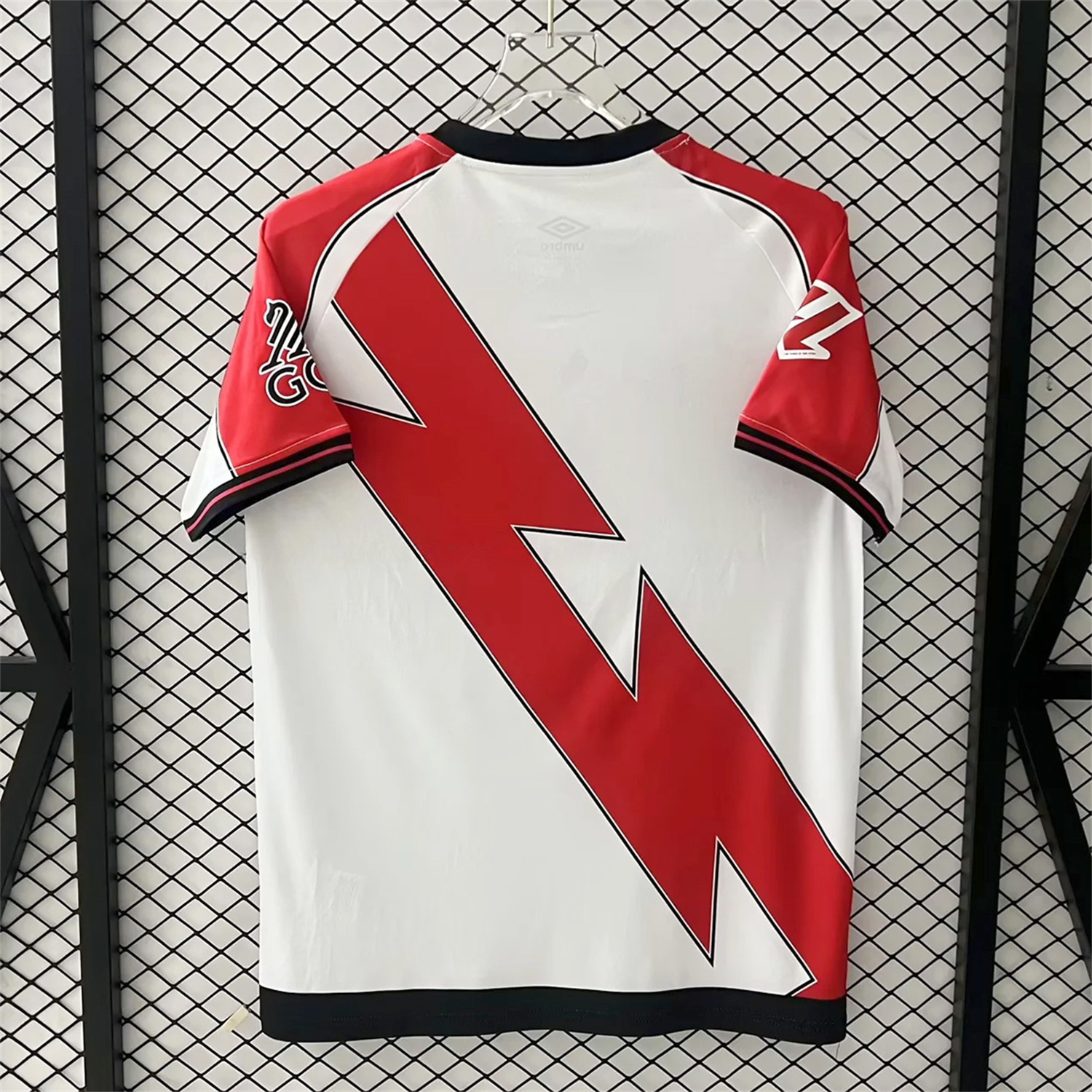 Rayo Vallecano 25-26 Home White Jersey - Fans Version - UnitedFutballJersey