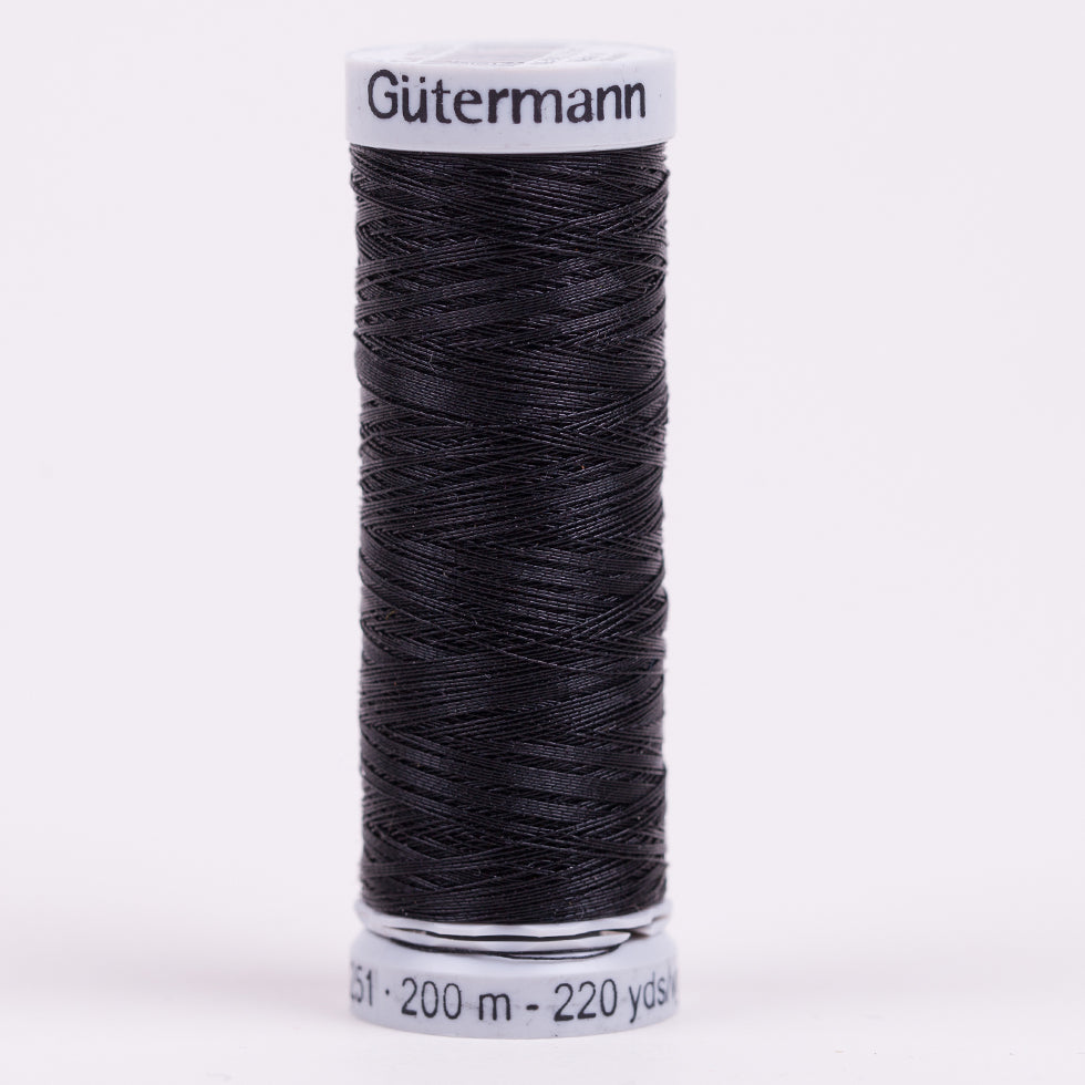 Gutermann Metallic Thread 200m - 1000 Black - Joann Fabrics