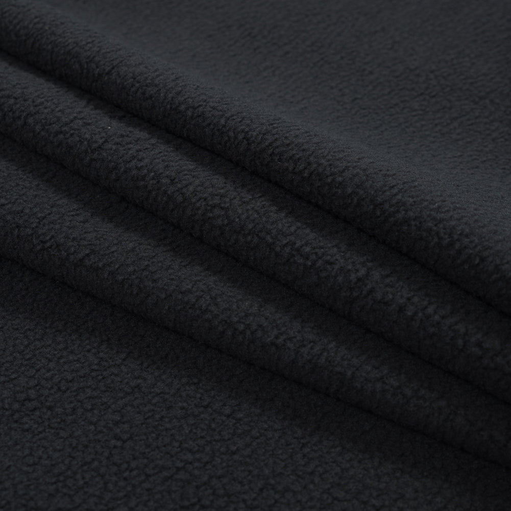 Graphite and Coal Heather Sherpa Fleece - Joann Fabrics