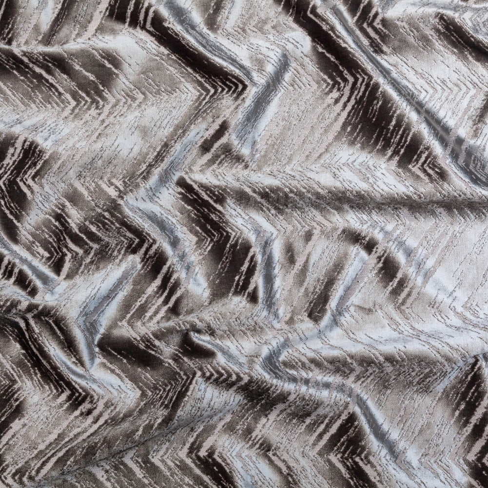 Silver Upholstery Velvet Burnout - Joann Fabrics