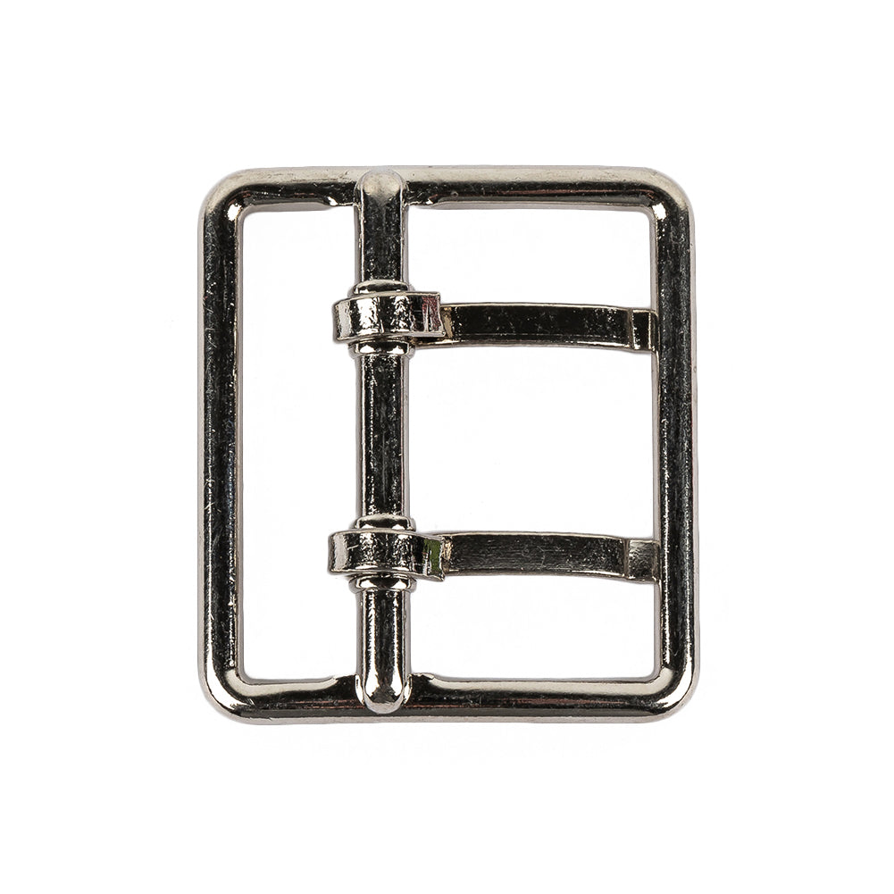Satin Nickel Double Tongue Metal Buckle - 36mm - Joann Fabrics