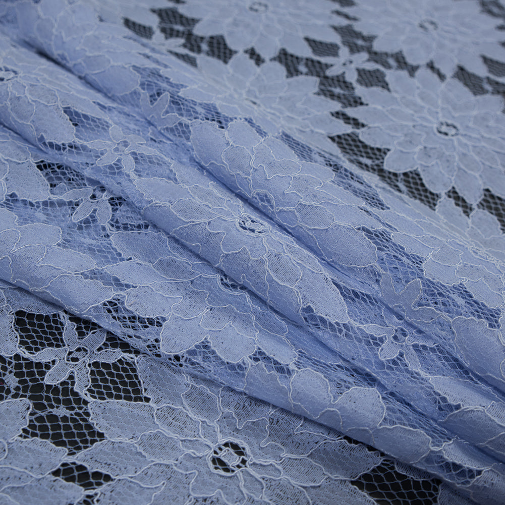 Corded Lace - Periwinkle Floral - Joann Fabrics
