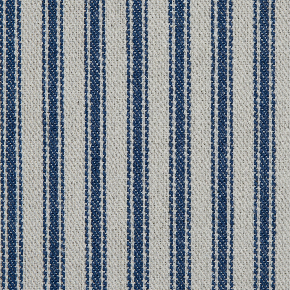 Ruth Vintage Ink and Beige Ticking Striped Cotton Twill - Joann Fabrics