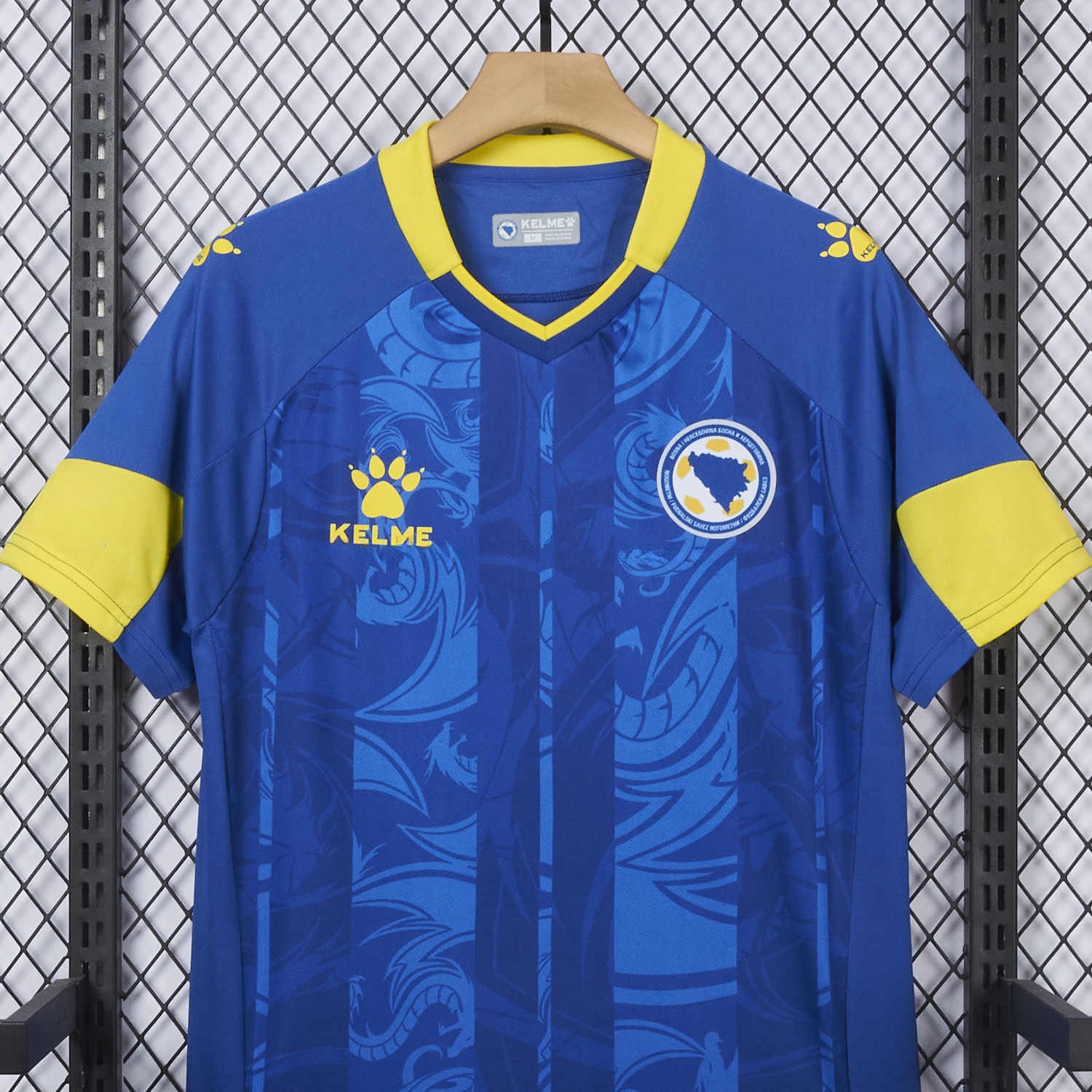 Bosnia and Herzegovina 2025 Home Jersey - Fans Version - UnitedFutballJersey