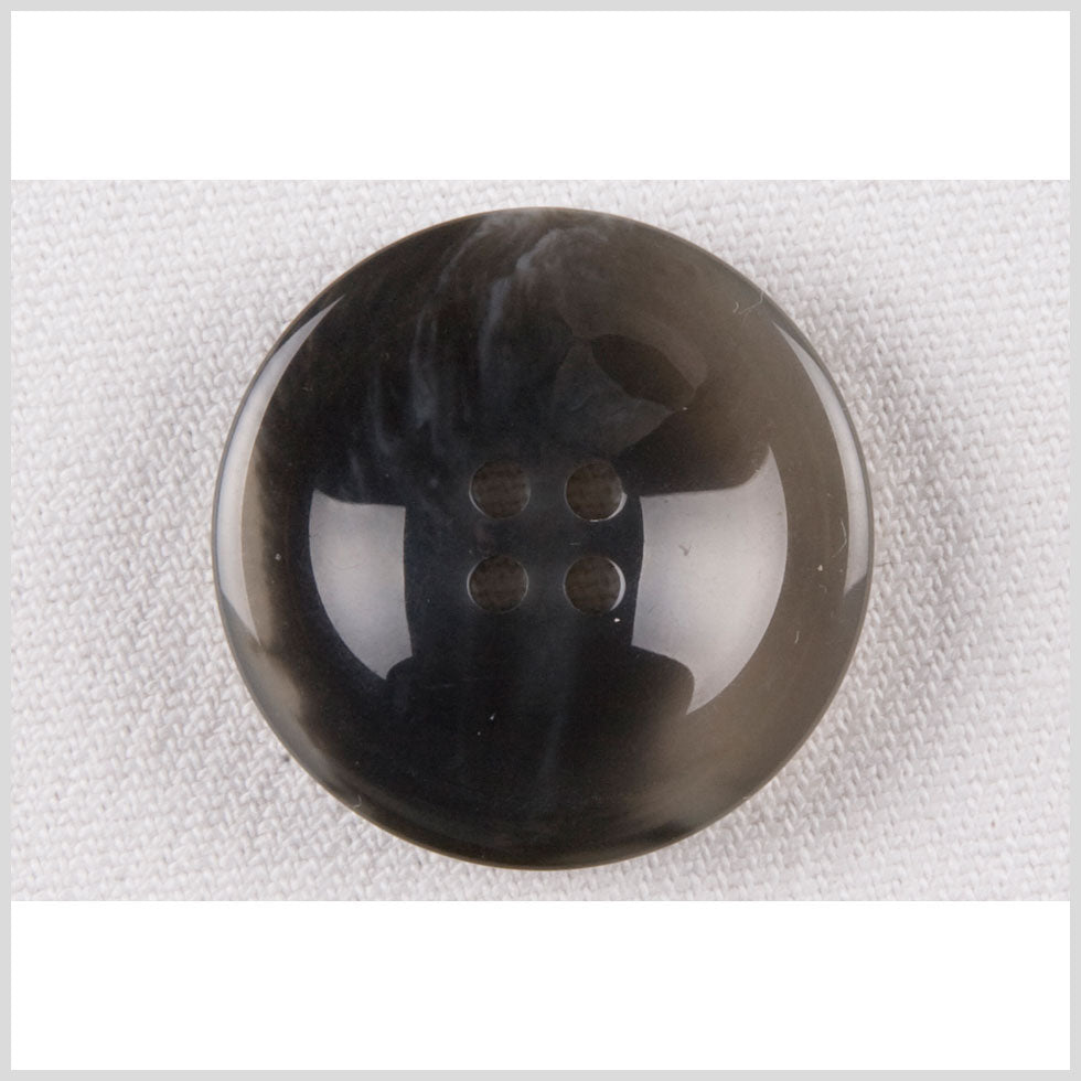 Plastic 4-Hole Button - 32L/20mm - Gray and Charcoal Swirls - Joann Fabrics