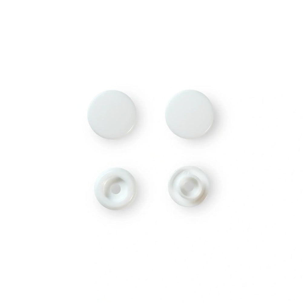 Prym Color Snaps - White 12.4mm - 30pc - Joann Fabrics
