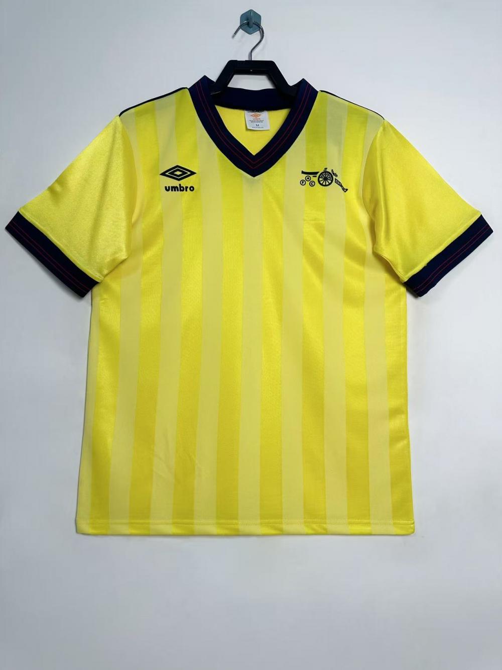 1983/1986 Retro Arsenal Away Football Shirt 1:1 Thai Quality