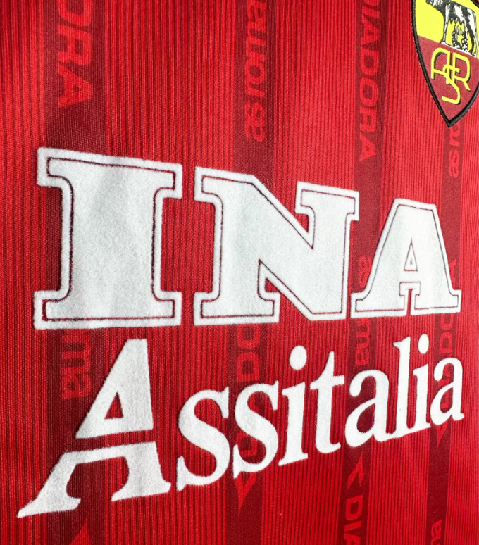1999/2000 Long Sleeve Retro Roma Third Away Football Jersey 1:1 Thai Quality