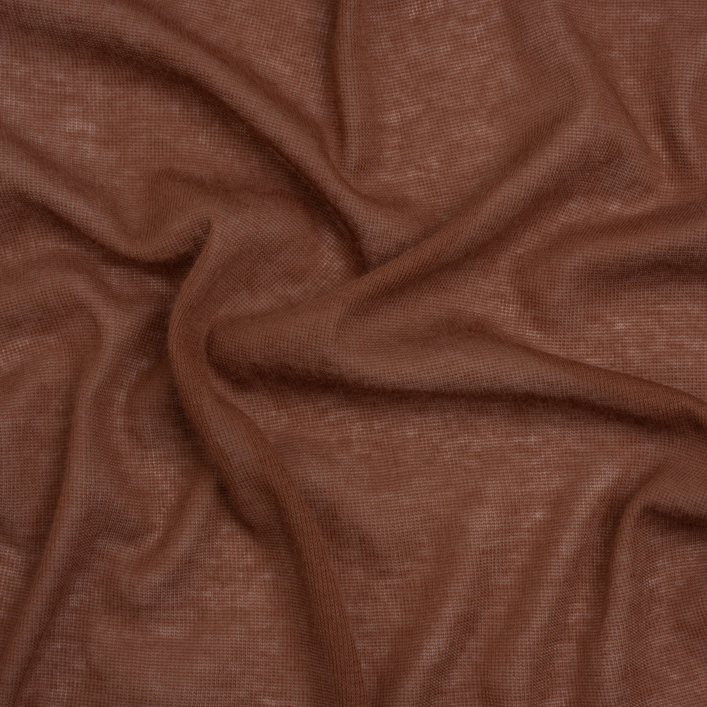 Featherweight Cotton Interlock Knit - Auburn - Designer Deadstock - Joann Fabrics