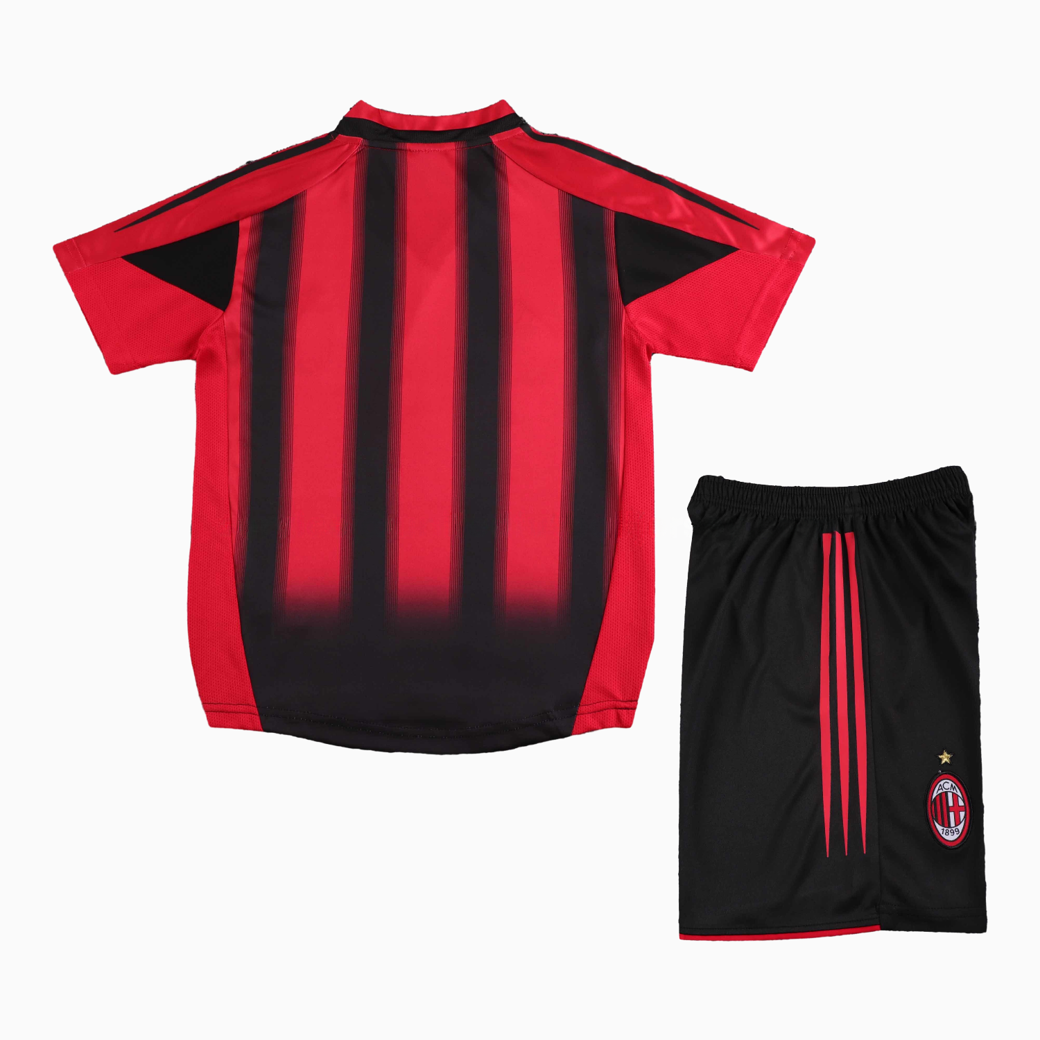 Retro AC Milan 2004-05 Home Kids Kit - UnitedFutballJersey