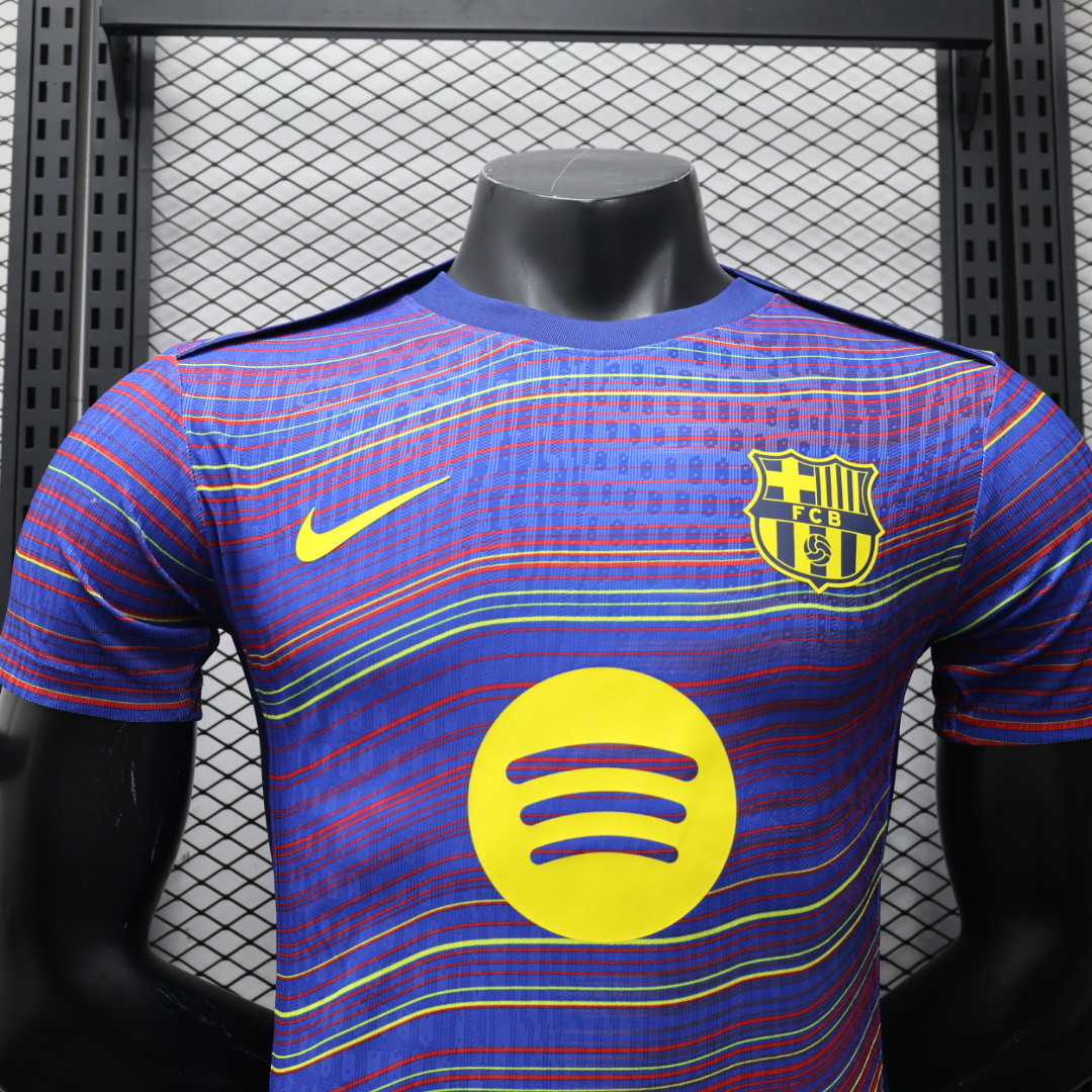 2025/2026 Player Version Barcelona Pre-race Suit Football Jersey 1:1 Thai quality
