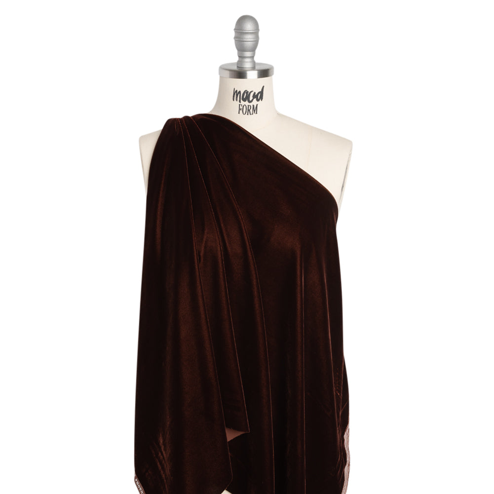 Polyester Micro Velvet - Brown - Joann Fabrics