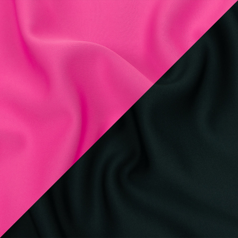 Double Faced Stretch Neoprene 3yd Bundle - Vulcan and Raspberry Rose - Wave Collection - Joann Fabrics