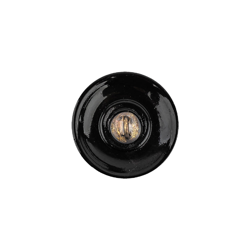 Vintage Bronze Classical Shank Back Glass Button - 28L/18mm - Joann Fabrics