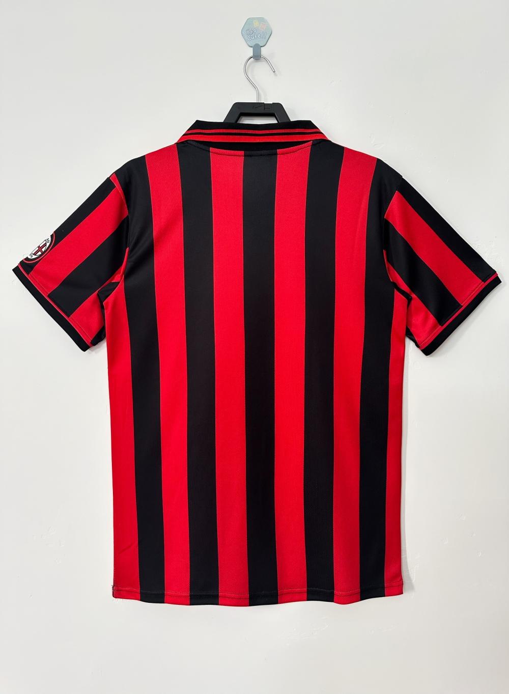 1996/1997 Retro AC Milan Home Football Shirt 1:1 Thai Quality