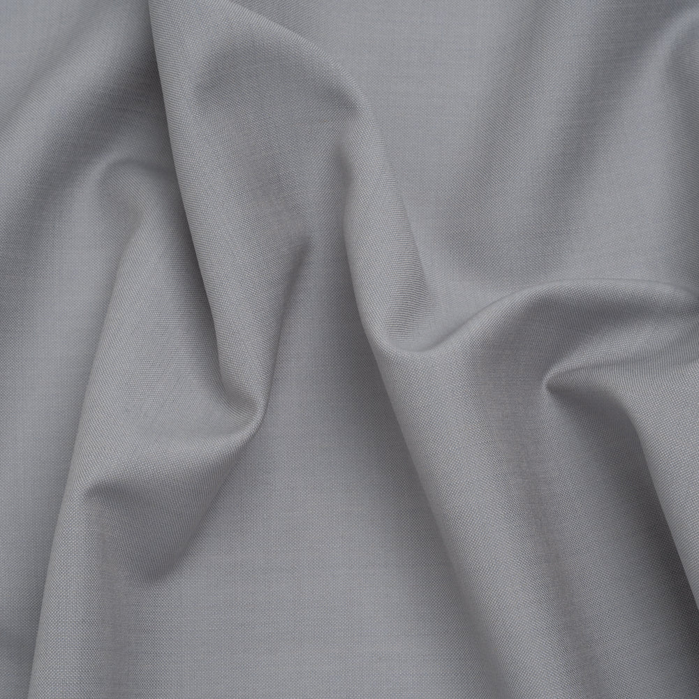 Summer Weight Wool Suiting by Alexander McQueen - Gray - Designer Deadstock - Joann Fabrics