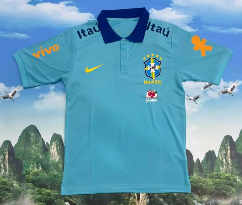 2025/2026 Brazil Special Edition PO Iight Blue 32 Football Shirt 1:1 Thai Quality