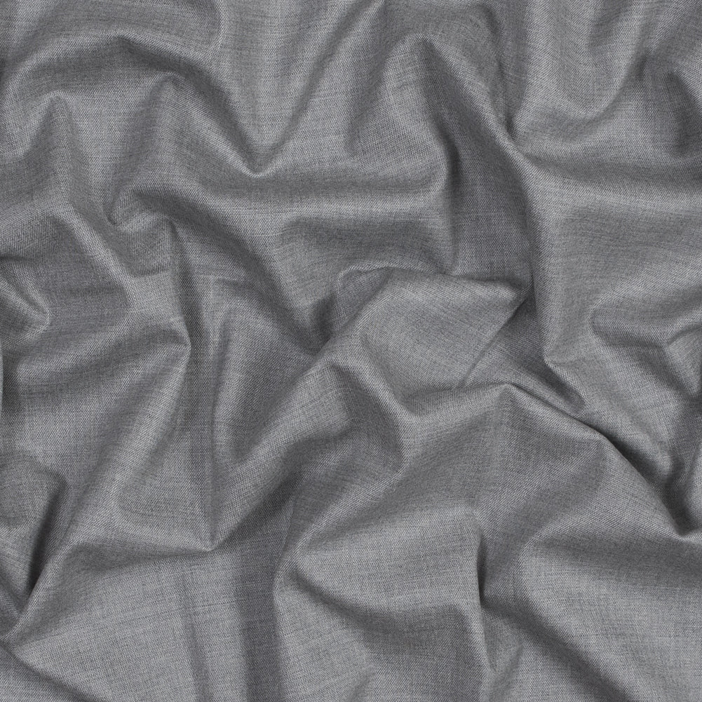 Theory Light Heather Gray Stretch Wool Canvas - Joann Fabrics