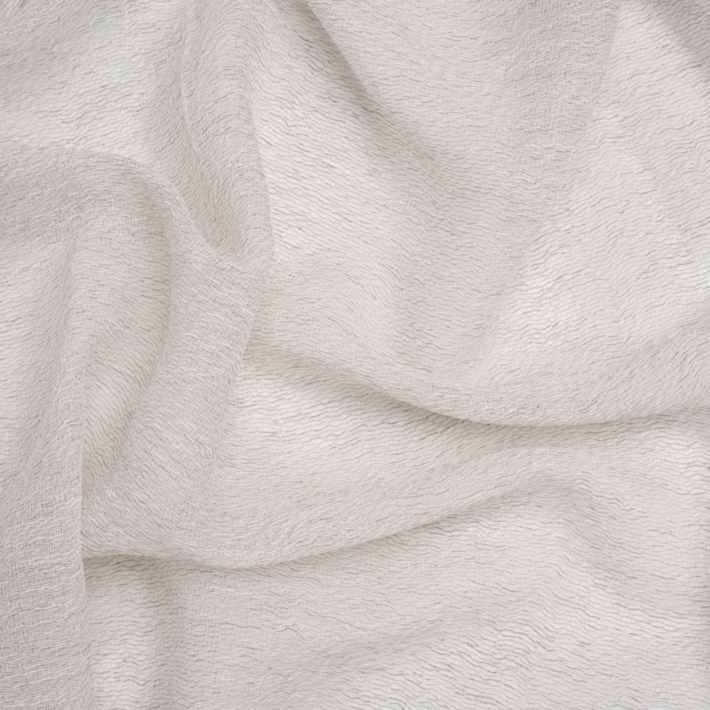 Wrinkled Look Loosely Woven Double Wide Drapery Sheers Fabric - Pebble - British Imported - Joann Fabrics