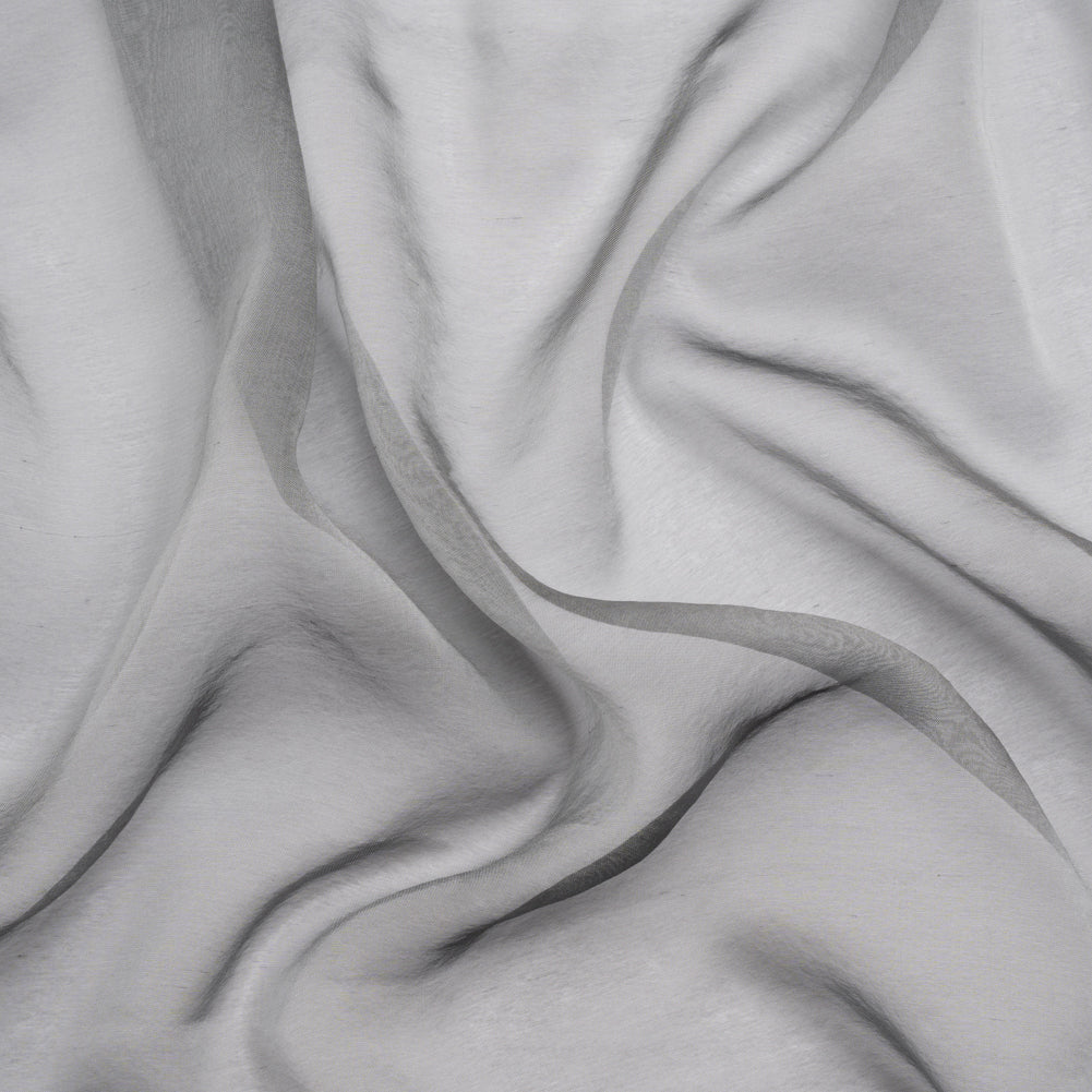 Chiffon-Like Silk Voile - Steel Iridescent - Adelaide Collection - Joann Fabrics