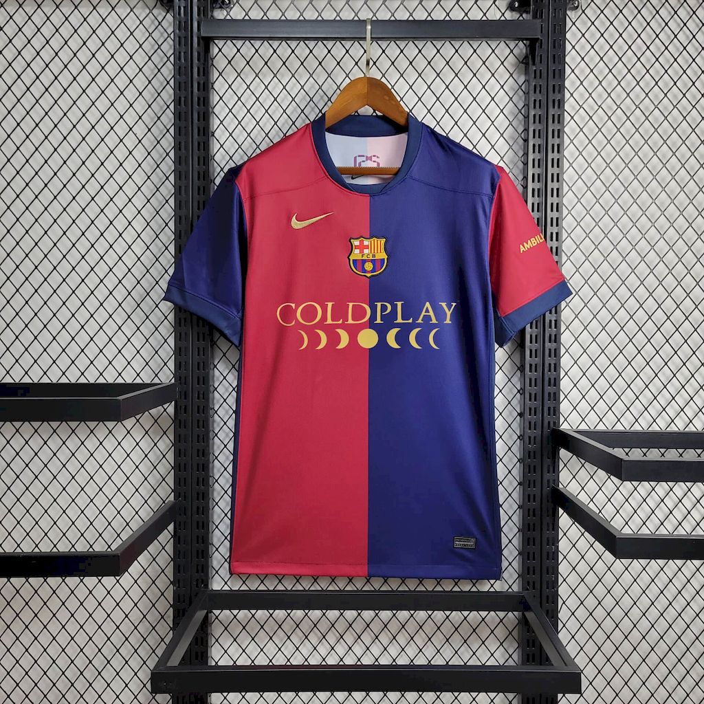 2024/2025 Barcelona Local Sponsor Coldplay Jersey 1:1 Thai Quality
