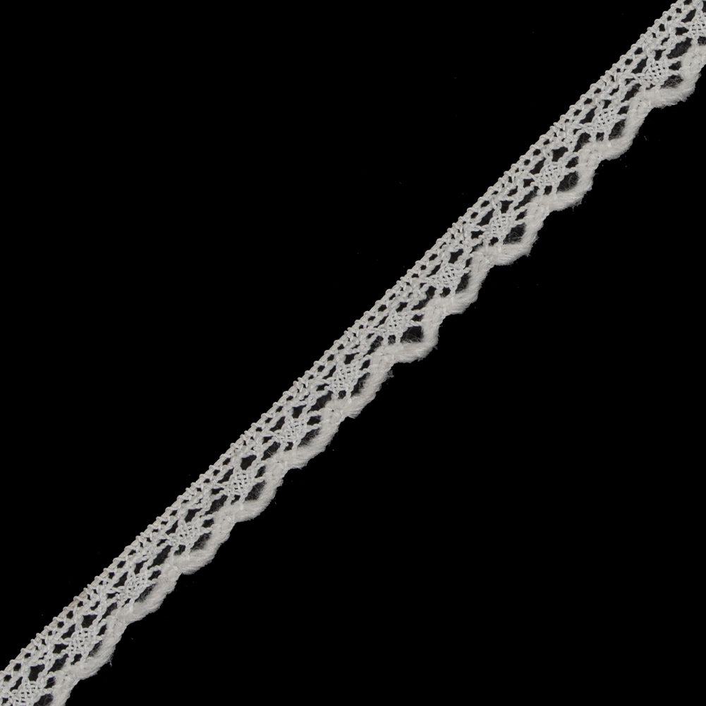Off-White European Crochet Trim - 0.375