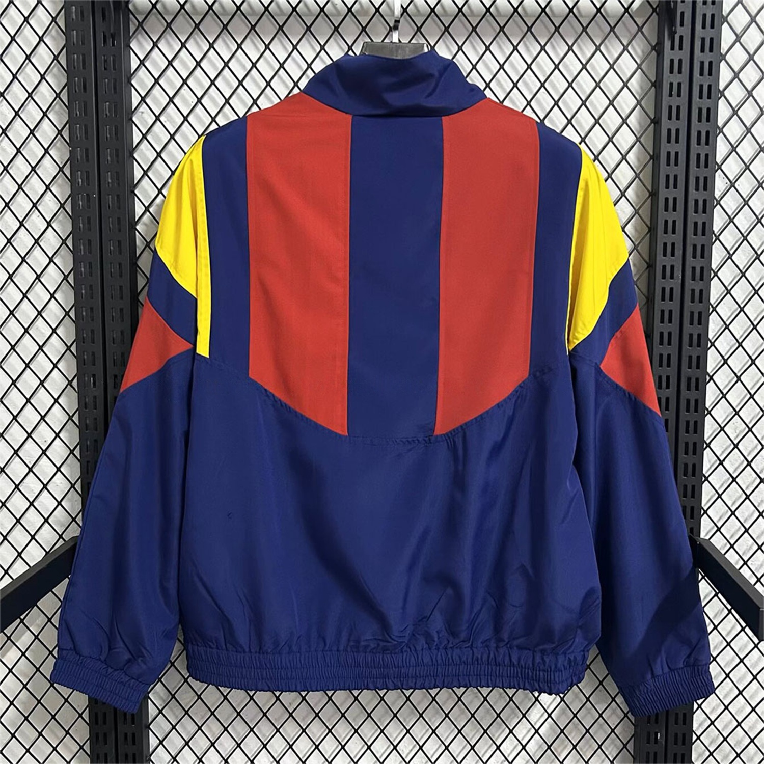 Spain 2026 EQT Windbreaker Jackety - Blue - UnitedFutballJersey