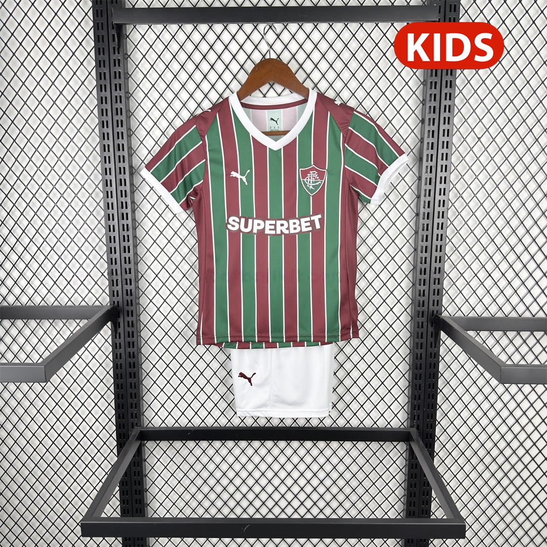 Fluminense 26-27 Home Kids Kit - UnitedFutballJersey