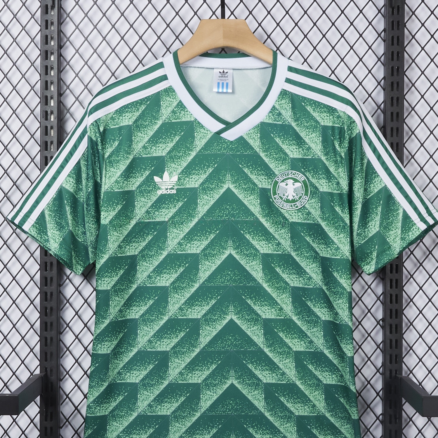 Retro Germany 1990 Away Green Jersey - UnitedFutballJersey