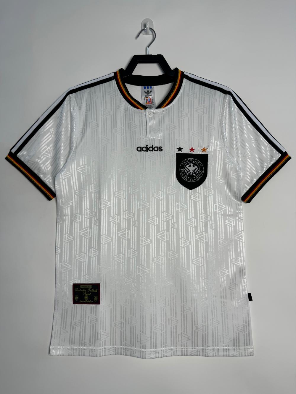 1996 Retro Soccer Jersey Germany Home