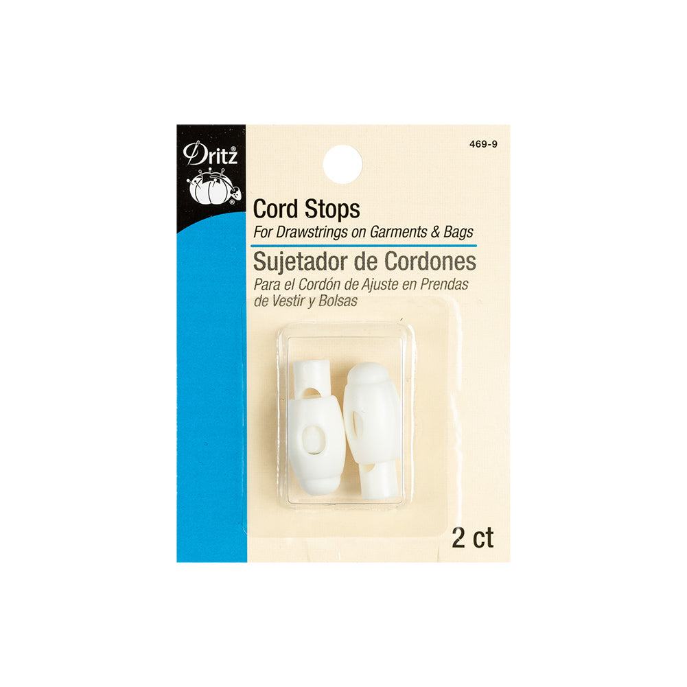 Dritz White Cord Stops - 2 ct - Joann Fabrics