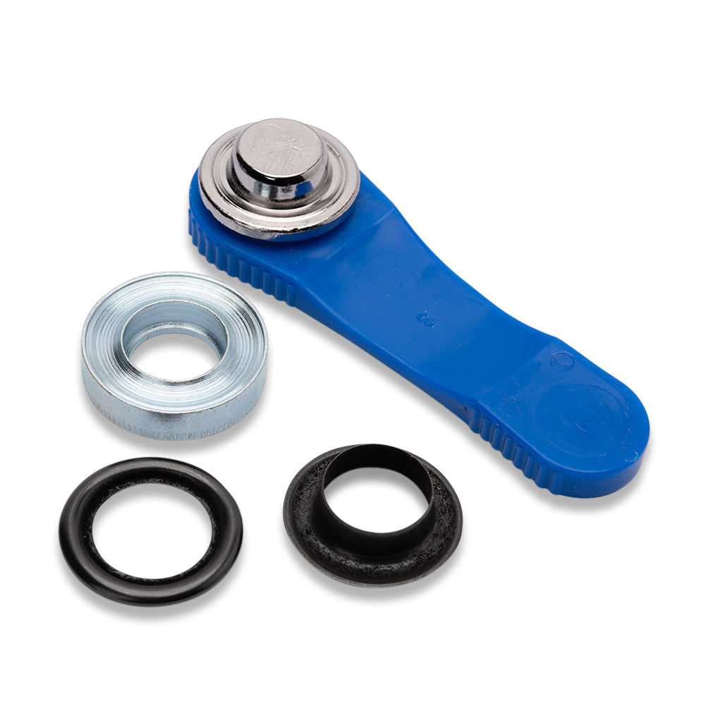 Prym Eyelets with Washers and Tools - Oxidized Black 14mm - 10pc - Joann Fabrics