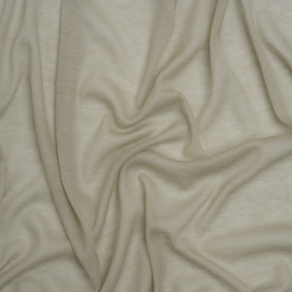 Lightweight Polyester Interlock Knit - Light Gray - Designer Deadstock - Joann Fabrics