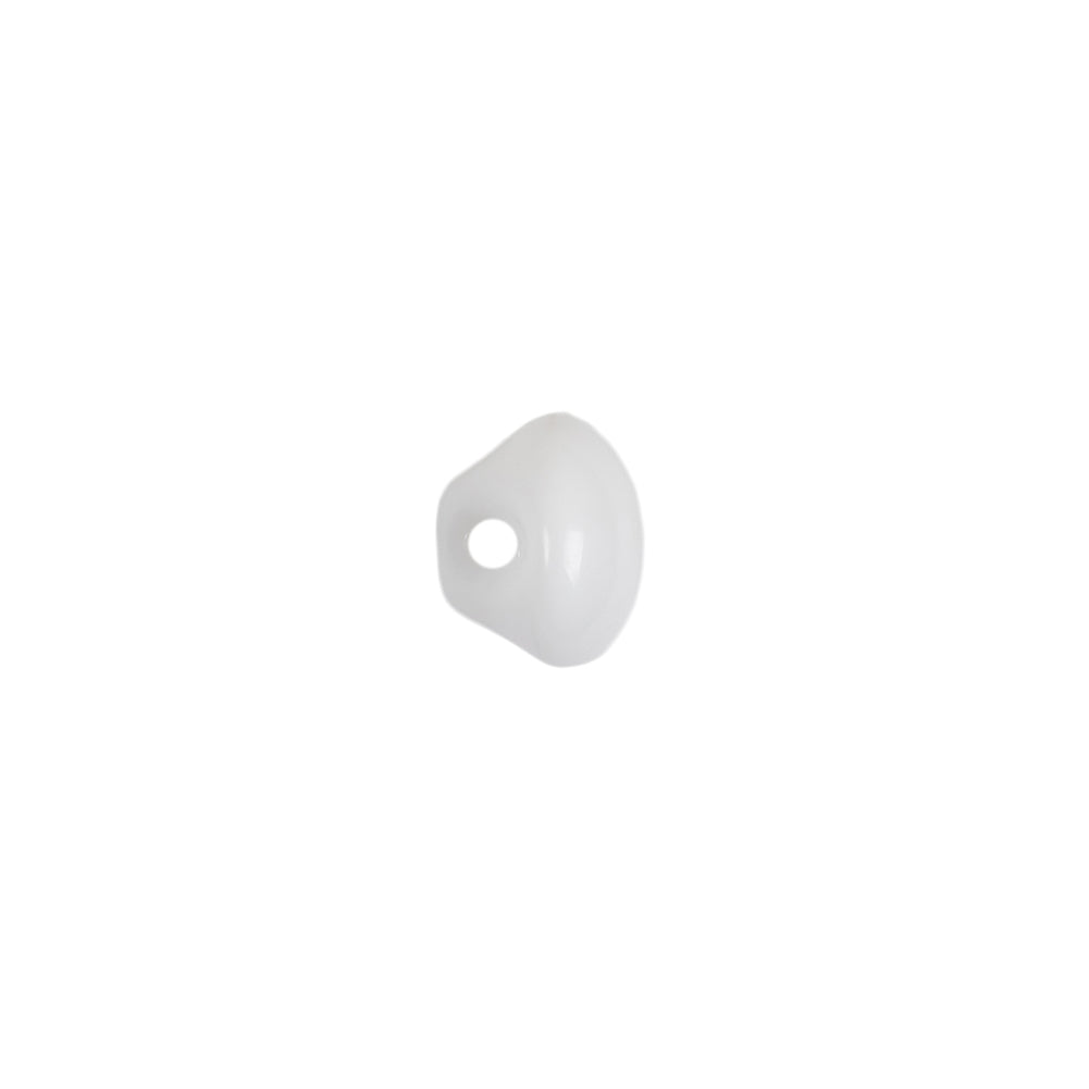 European White Self Back Glass Button - 16L/10mm - Joann Fabrics