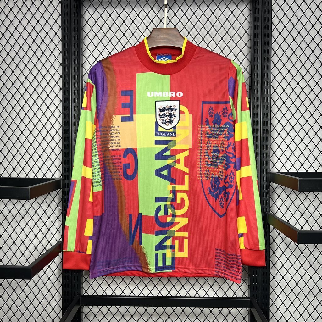 1995/1996 England goalkeeper long-sleeve shirt