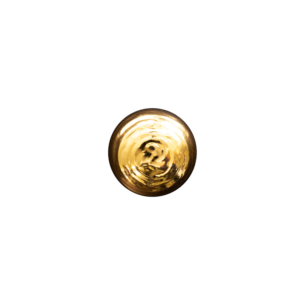 Italian Gold Domed Plastic Shank-Back Button - 18L/11.5mm - Joann Fabrics