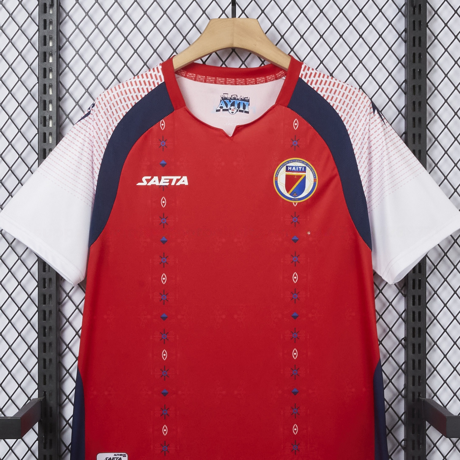 Haiti 25-26 Third Red Jersey - Fans Version - UnitedFutballJersey