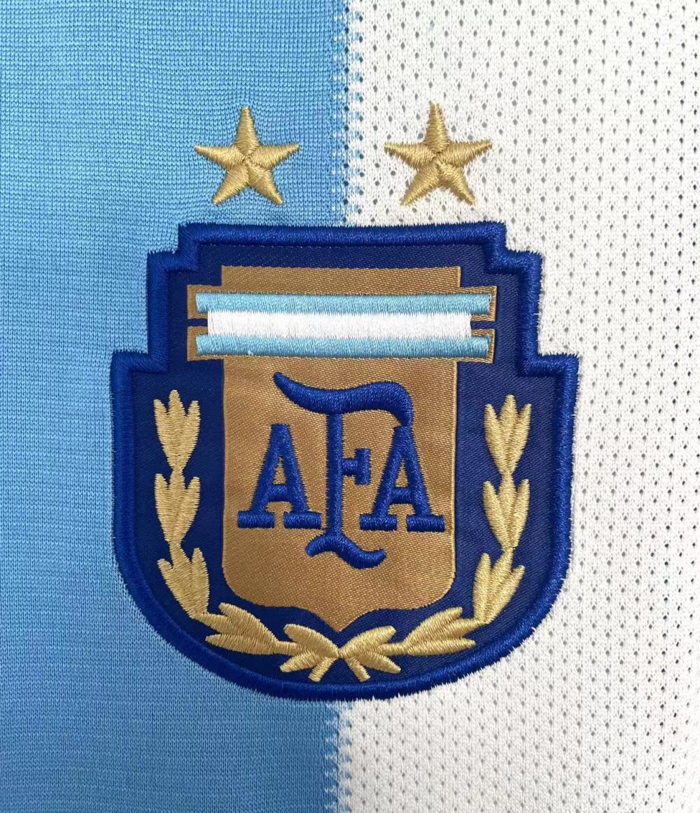 2010 Retro Argentina National Team Home Jersey 1:1 Thai Quality
