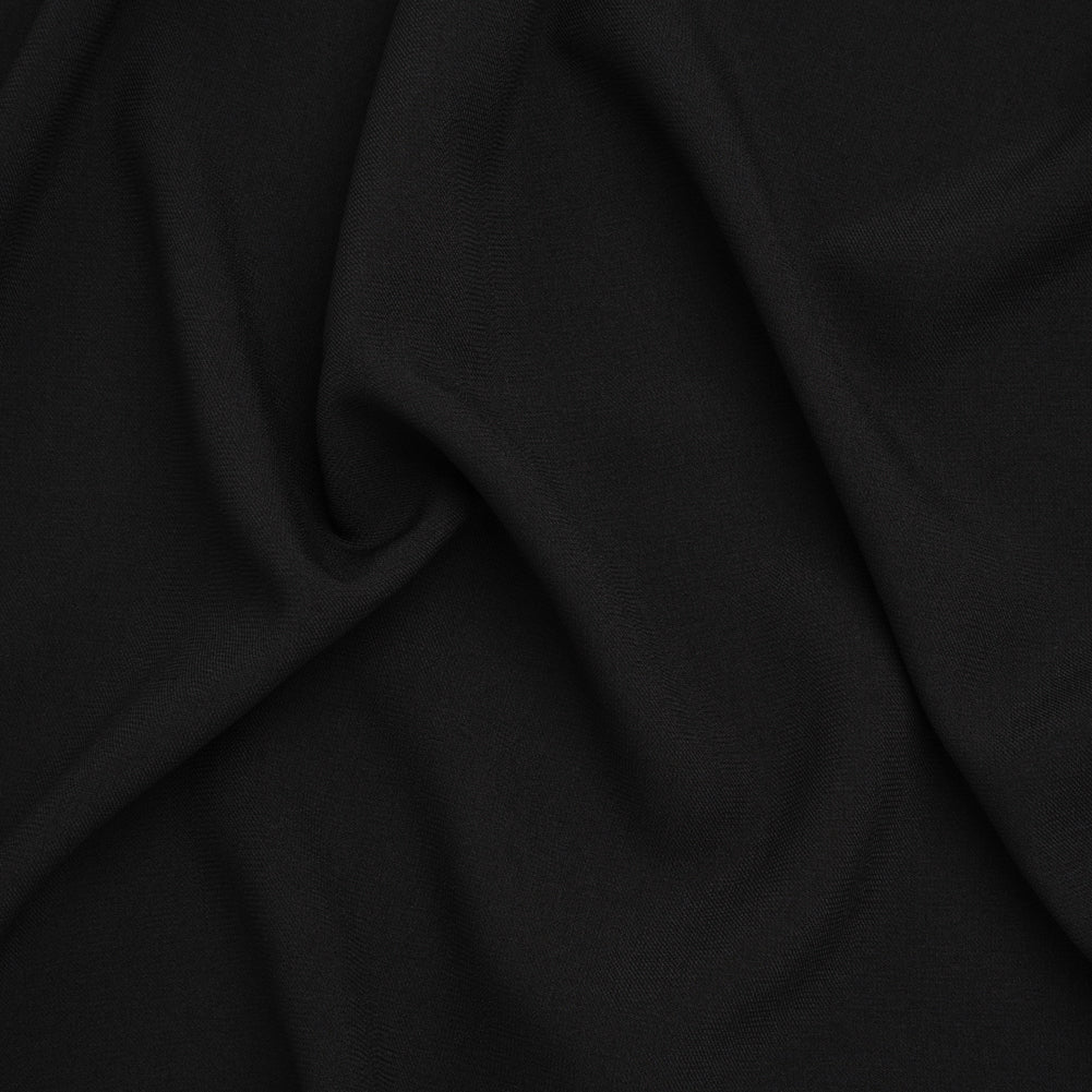 Stretch Polyester Twill Suiting - Black - Joann Fabrics