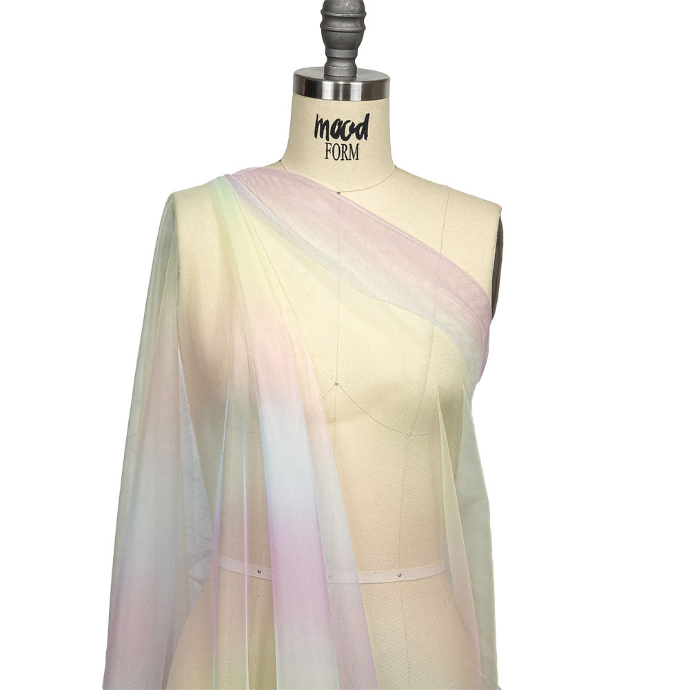 Ombre Stripes Shadow Tulle - Pastel Rainbow - Joann Fabrics