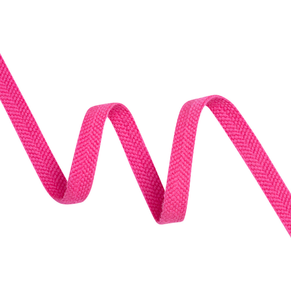 Pink Wool Braided Tape - 0.5