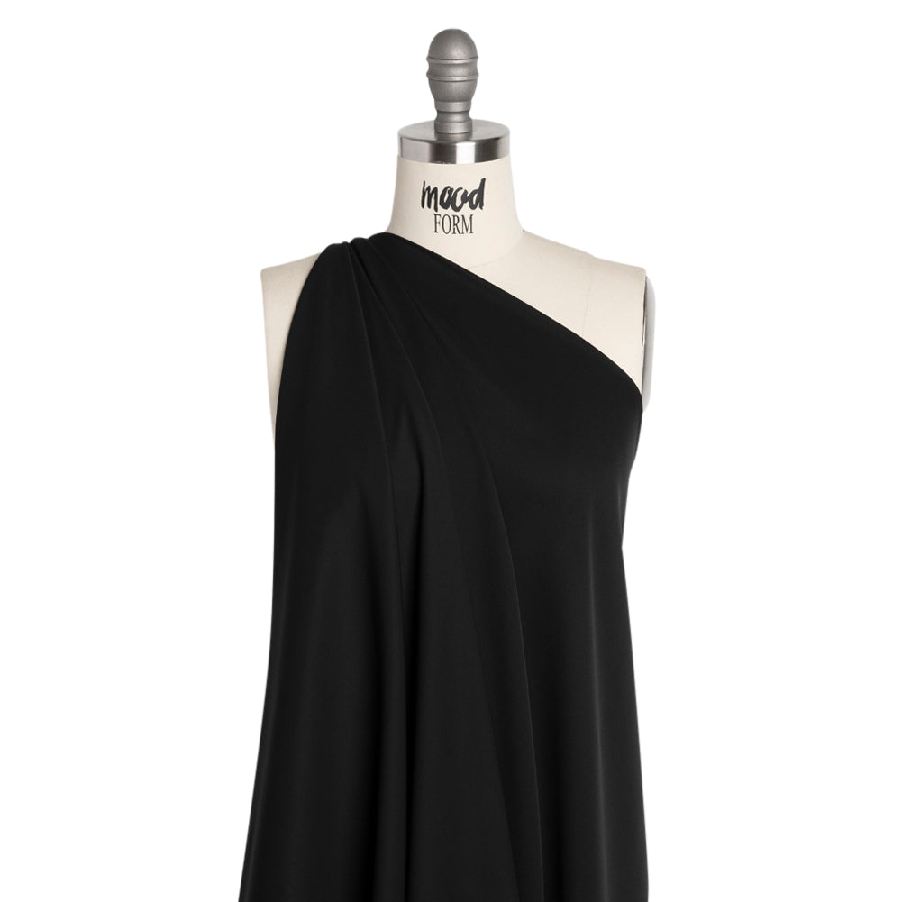 Polyester Double Georgette - Black - Mimosa Collection by Mood - Joann Fabrics