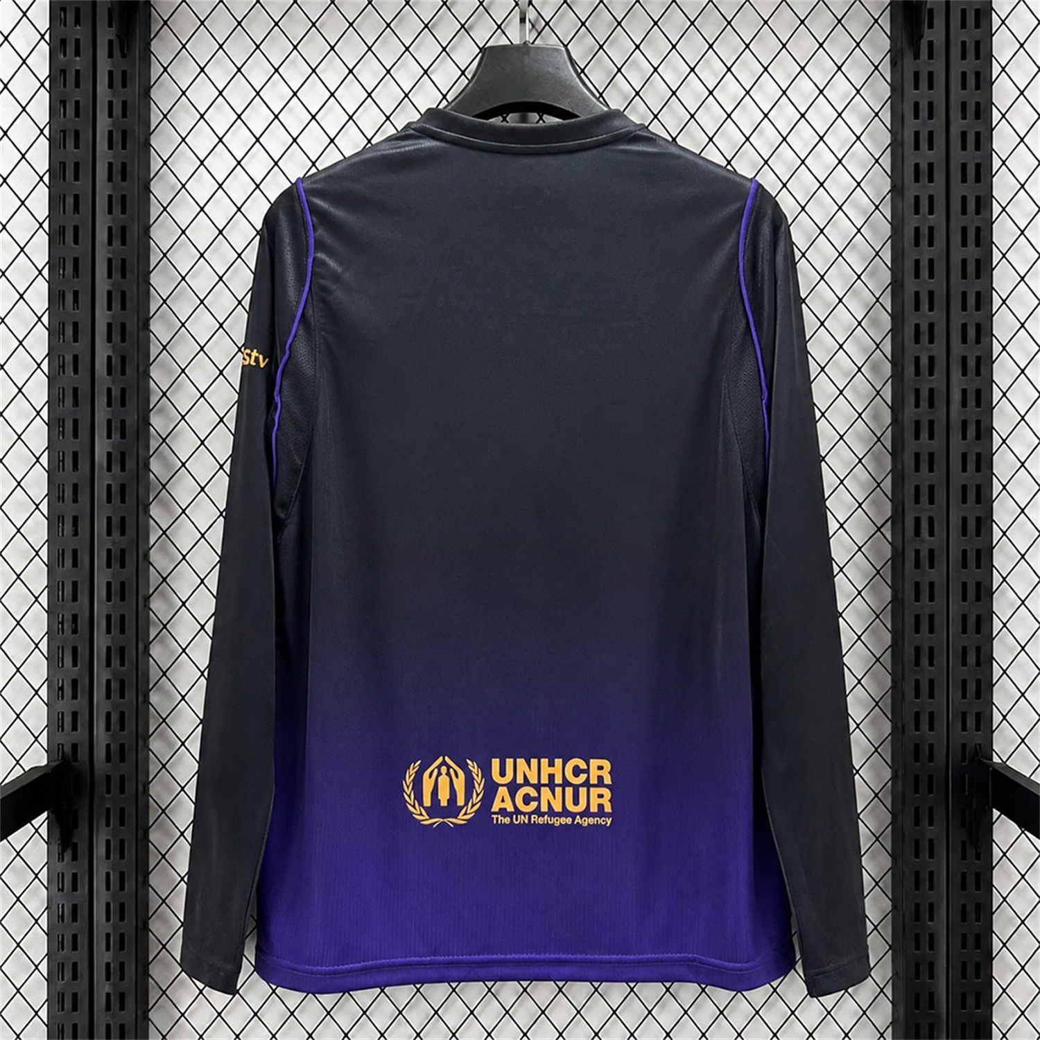 Barcelona 26-27 Away Long Sleeves Jersey - Fans Version - UnitedFutballJersey