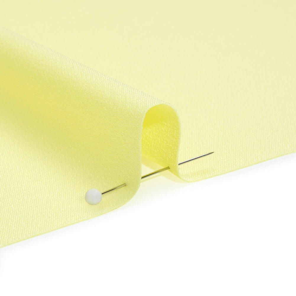 Alex Perry Pastel Yellow Crepe Back Satin - Joann Fabrics