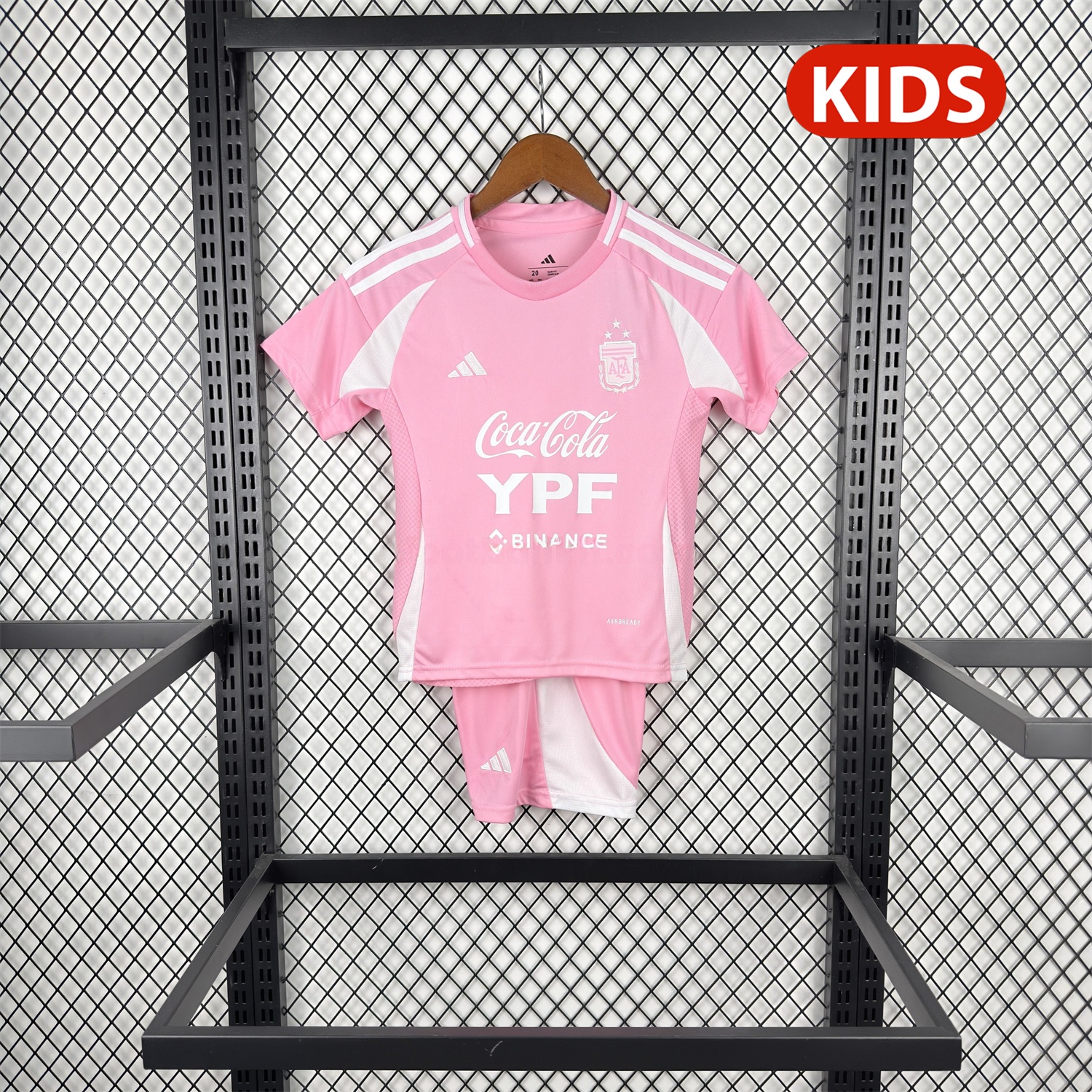 Argentina 2026 Pink Special Kids Kit - UnitedFutballJersey