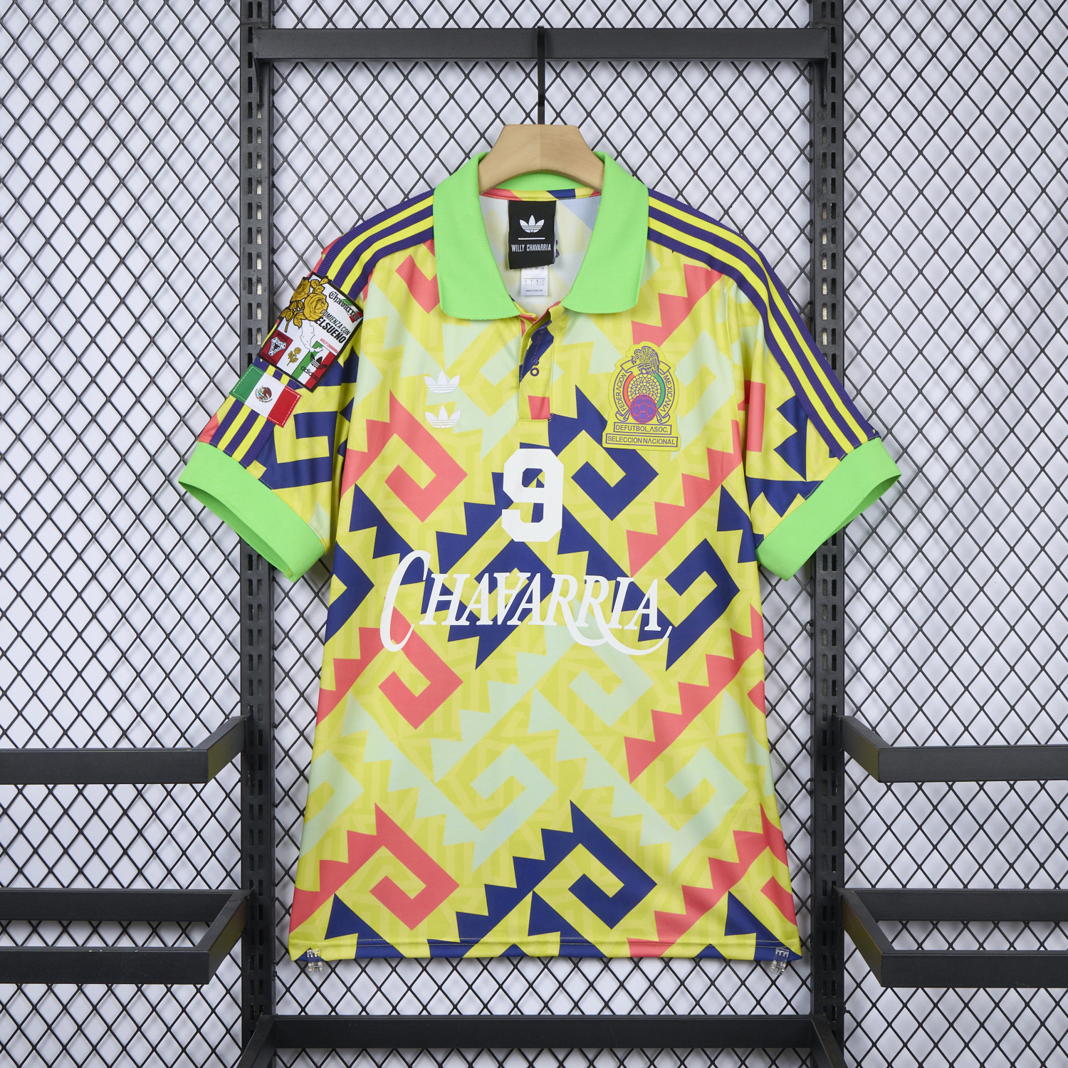 Mexico 2026 Chavarria AOP Goalkeeper Yellow Jersey - Fans Version - UnitedFutballJersey