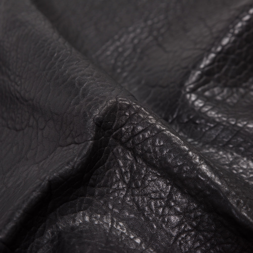 Small Black Bubbles Lamb Leather - Joann Fabrics