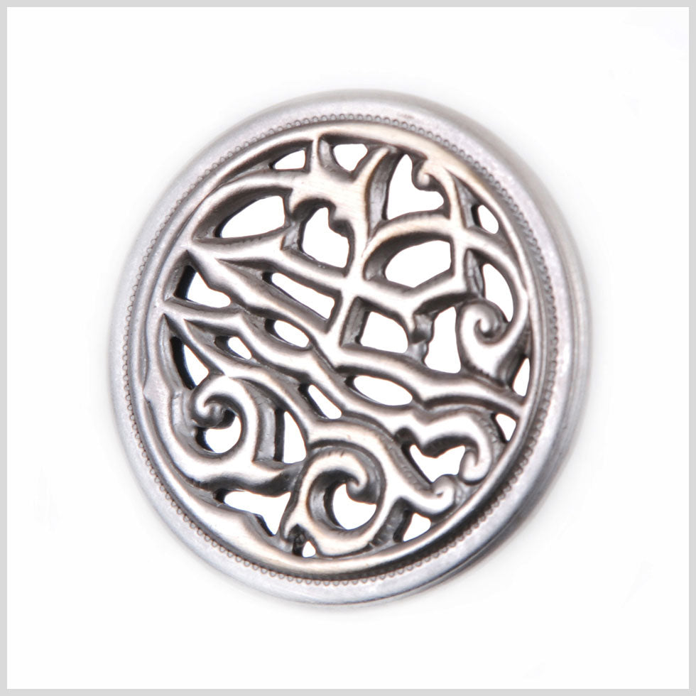 Gray Brushed Brass Metal Button - 50L/32mm - Joann Fabrics