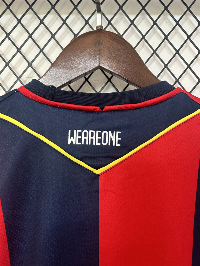 2024/2025 Bologna Home Soccer Jersey 1:1 Thai Quality